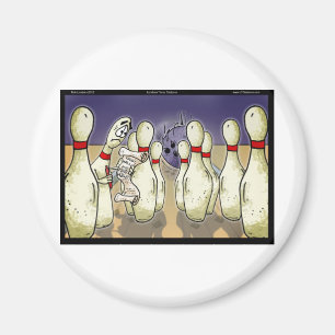 Leuk Bowling Testament Grappig Cadeau, T-shirts, K Magneet
