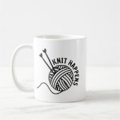 Leuk Breien is Menselijk  Koffiemok (Links)