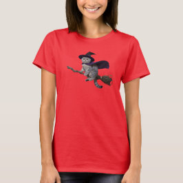 Leuk Brits Korthaar Heks T-Shirt