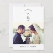 Leuk bruiloft verhaal begin nieuwe epos kaart (Voorkant)