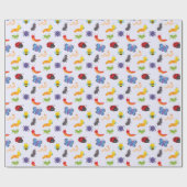 Leuk Bug Party wrapping papier (Vlak)