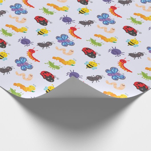 Leuk Bug Party wrapping papier (Hoek)