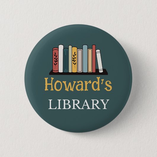 LEUK! Button - Bibliotheek - Gepersonaliseerd - Na (Voorkant)