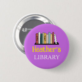 LEUK! Button - Bibliotheek - Gepersonaliseerd - Na