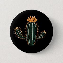 Leuk Cactus Ontwerp - Standaard Knop Ronde Button 5,7 Cm