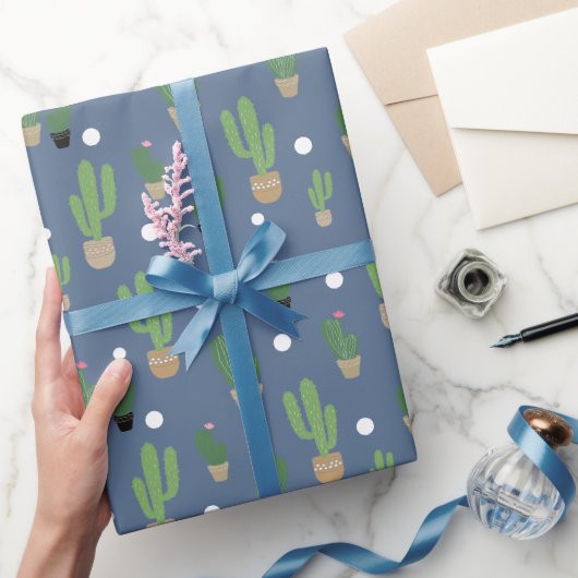 Leuk Cactus Patroon Cadeaupapier (Geschenken)
