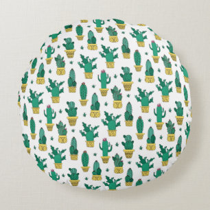 Leuk Cactus & Succulent Patroon Rond Kussen