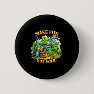 Leuk Cadeau Amerikaanse Burgeroorlog Ronde Button 5,7 Cm