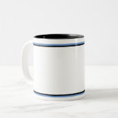 Leuk cadeau~ Bionische knievervangingsmok Tweekleurige Koffiemok (Voorkant links)