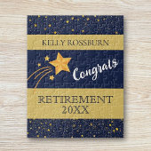 Leuk cadeau! Custom Pensioen felicitaties puzzel Legpuzzel