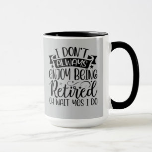 Leuk cadeau! gepensioneerde koffie-Mok Mok