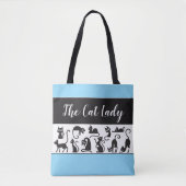 Leuk cadeau! Het Cat Lady grillige Tas (Voorkant)