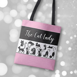 Leuk cadeau! Het Cat Lady grillige Tas
