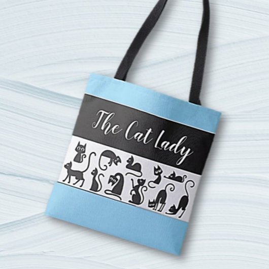 Leuk cadeau! Het Cat Lady grillige Tas
