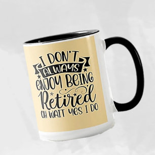 Leuk Cadeau! Koffiemok voor Gepensioneerde Mok