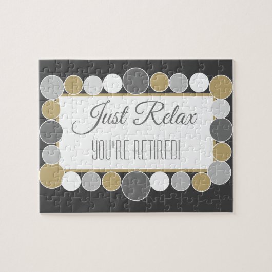 Leuk cadeau! Pensioen puzzel Legpuzzel (Horizontaal)