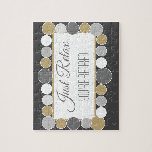 Leuk cadeau! Pensioen puzzel Legpuzzel (Verticaal)