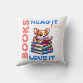 Leuk cadeau voor mensen die van boeken en lezen ho kussen