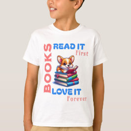 Leuk cadeau voor mensen die van boeken en lezen ho t-shirt