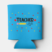 Leuk cadeau voor Teacher for Life Koelbox Blikjeskoeler (Achterkant)