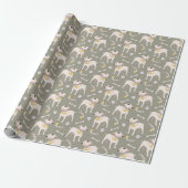 Leuk Cadeaupapier Voor Hondenliefhebbers (Uitgerold)