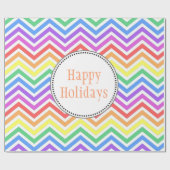 leuk cadeautje voor mooie feestdagen voor mooie re cadeaupapier (Vlak)