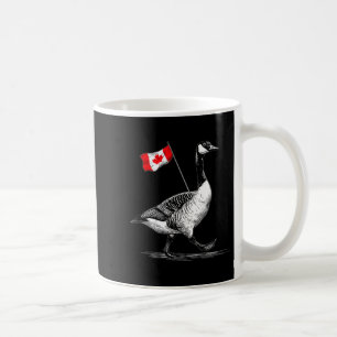 Leuk Canada dier met vlag voor ganzenliefhebbers Koffiemok