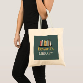 LEUK! Canvas tas - Bibliotheek - Gepersonaliseerd 