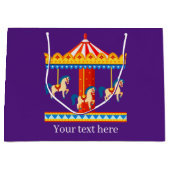 leuk carrouselliefhebber kinder groot cadeauzakje (Voorkant)