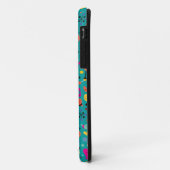 leuk cartoon patroon blauwgroen Case-Mate iPhone case (Achterkant/links)