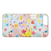 leuk cartoon-patroon Case-Mate iPhone case (Achterkant (Horizontaal))