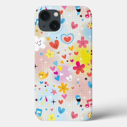 leuk cartoon-patroon Case-Mate iPhone case (Achterkant)