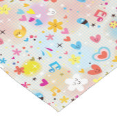 leuk cartoon-patroon korte tafelloper (Hoek)