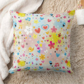 leuk cartoon-patroon kussen (Deken)