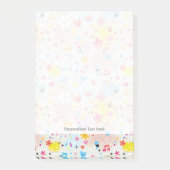 leuk cartoon-patroon post-it® notes (Voorkant)