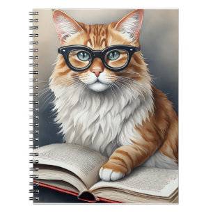 Leuk Cat Persoonlijk Leeslogboek Journaal Notitieboek