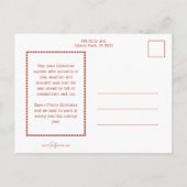 Leuk Celibrate aangepaste tekst fotosjabloon Briefkaart (Achterkant)