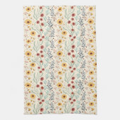 Leuk chique modern Daisy bloemmotief Theedoek (Verticaal)