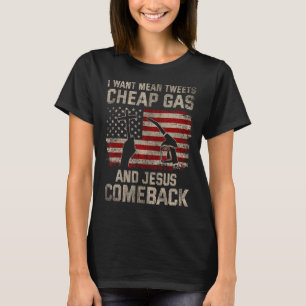 Leuk Christelijk Ik Wil Jesus Mean Tweets Goedkoop T-shirt