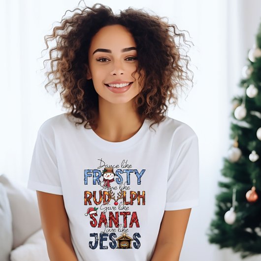 Leuk Christelijk Kerst T-shirt