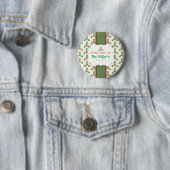 LEUK! Christmas Button - gepersonaliseerd -Naam to (In situ)