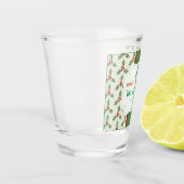 LEUK! Christmas Shot Glass - Gepersonaliseerd -Naa Glas (Links)