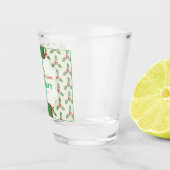 LEUK! Christmas Shot Glass - Gepersonaliseerd -Naa Glas (Rechts)