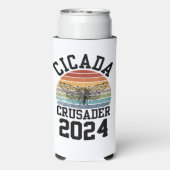 Leuk CICADA KRUISVAARDER 2024 Seltzer Blikjeskoeler (Seltzer Achterkant)