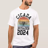 Leuk CICADA KRUISVAARDER 2024 T-shirt (Voorkant)