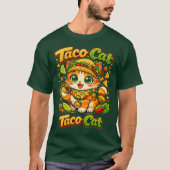 Leuk Cinco de Mayo Taco Cat Funny T-SHIRT (Voorkant)