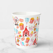 Leuk Circus Carnaval Festival Kinderen Kinder Fees Papieren Bekers (Links)
