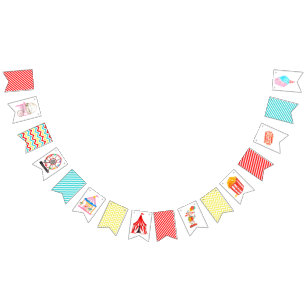 Leuk Circus Carnaval Festival Kinderen Kinder Fees Vlaggetjes