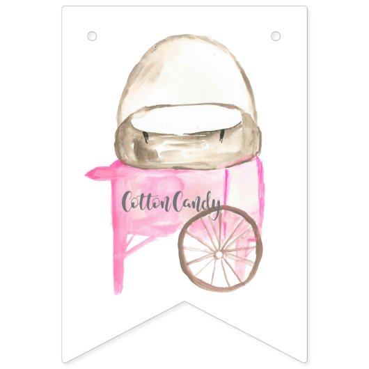 Leuk Circus Carnaval Festival Kinderen Kinder Fees Vlaggetjes (Tweede vlag)