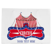 leuk circusfeest groot cadeauzakje (Achterkant)